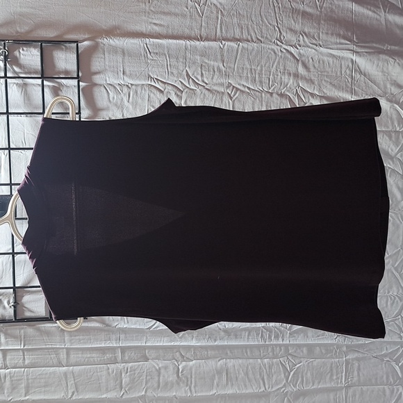 Calvin Klein Burgundy Fitted Tank Top - Picture 3 of 3